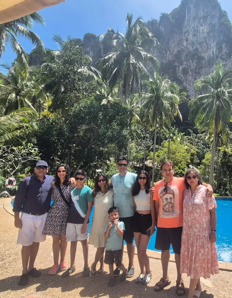 Family enjoying a Thailand holiday planned by the best travel agency in Delhi